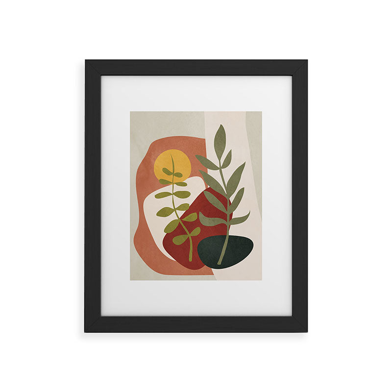 Two Abstract Branches Framed Art Print Gallery Image 29