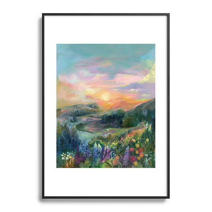 Sunset Landscape Framed Art Print Gallery Image 113
