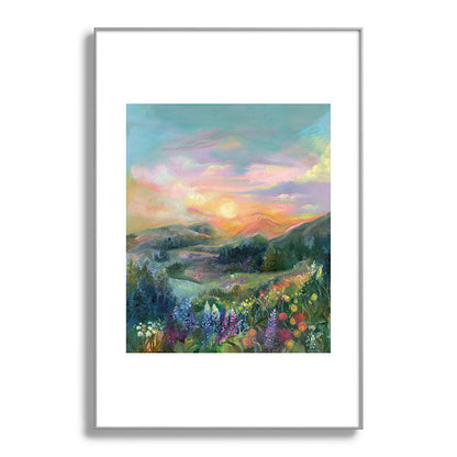Sunset Landscape Framed Art Print Gallery Image 138