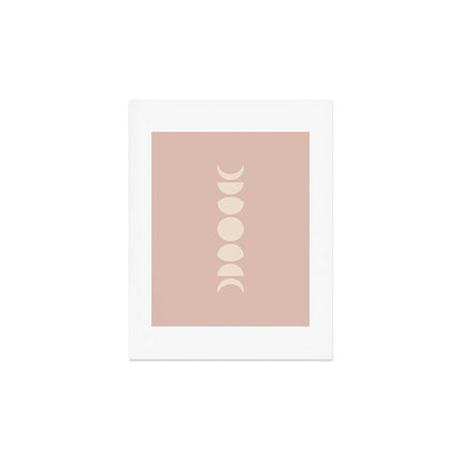 Minimal Moon Phases IV Art Print Gallery Image 2