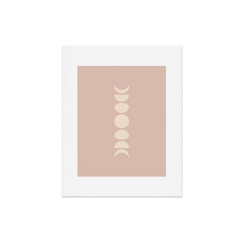 Minimal Moon Phases IV Art Print Gallery Image 4