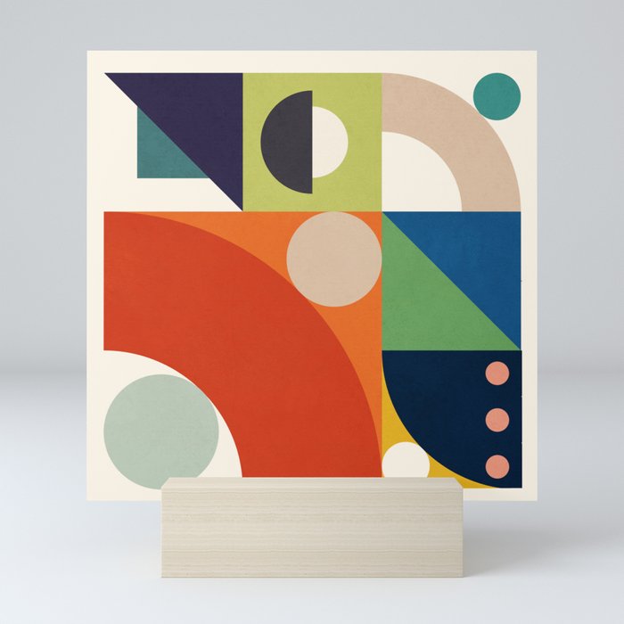 Roud Flow No 1 Mini Art Print Gallery Image 5