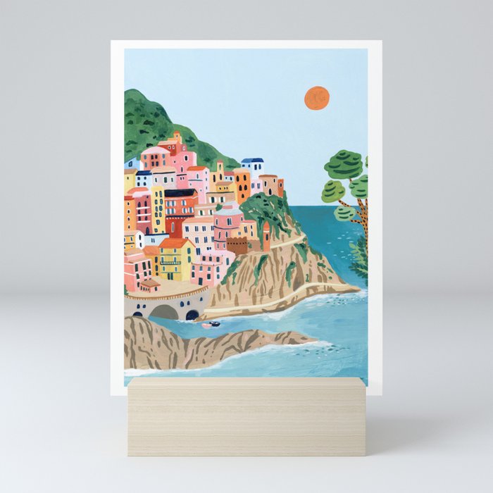 Cinque Terre Mini Art Print Gallery Image 5