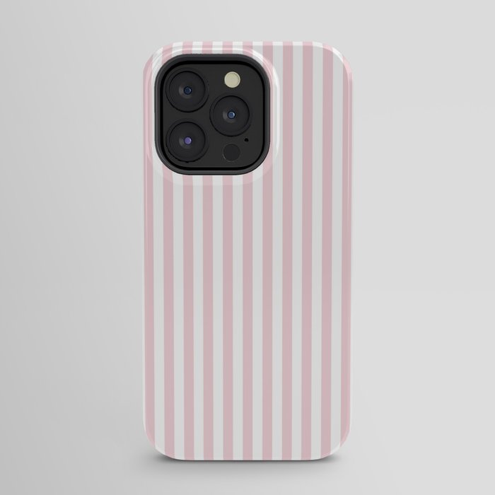 Pastel Pink & White Simple Stripe iPhone Case Gallery Image 31