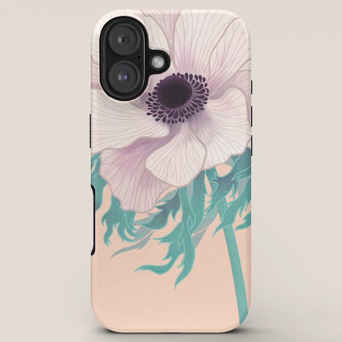Anemone Flower iPhone Case Gallery Image 5