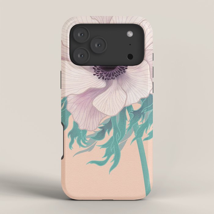 Anemone Flower iPhone Case Gallery Image 4