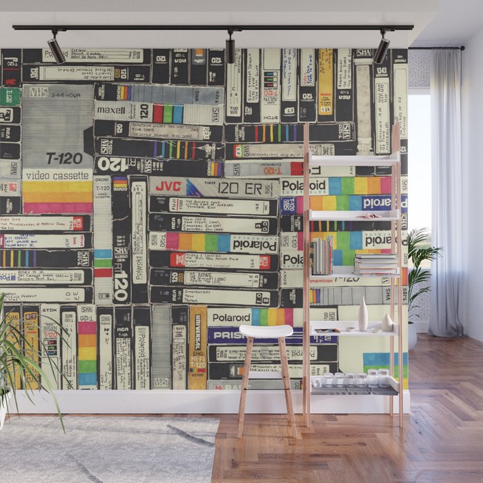 VHS Wall Mural Gallery Image 1