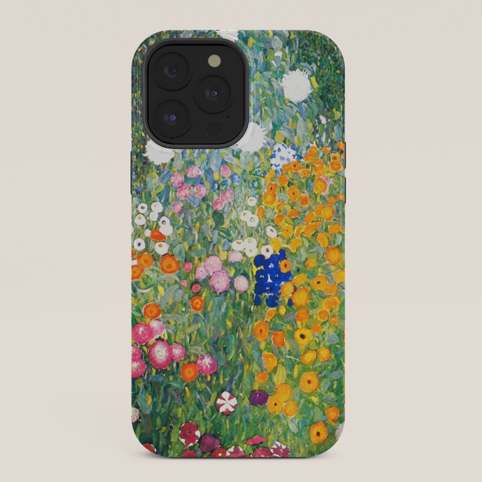 Gustav Klimt "Blumengarten (Flower Garden)" iPhone Case Gallery Image 36