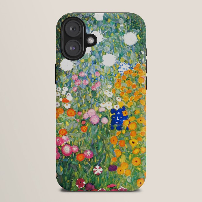 Gustav Klimt "Blumengarten (Flower Garden)" iPhone Case Gallery Image 10