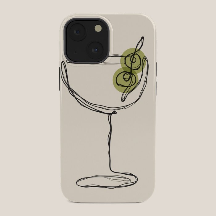 Dirty Martini Cocktail Drink iPhone Case Gallery Image 34
