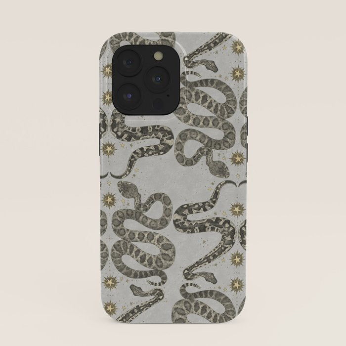 celestial snakes silver iPhone Case Gallery Image 39