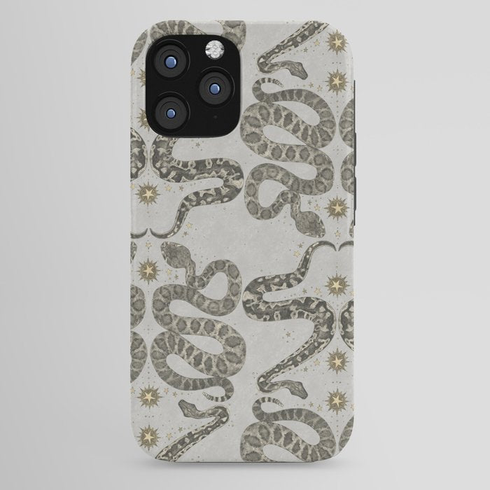 celestial snakes silver iPhone Case Gallery Image 44