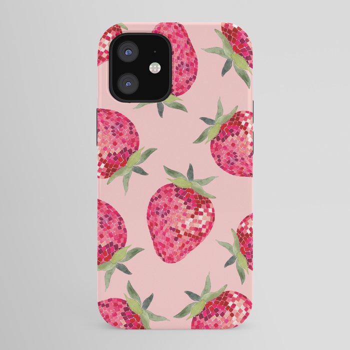 Disco Ball Strawberry iPhone Case Gallery Image 41