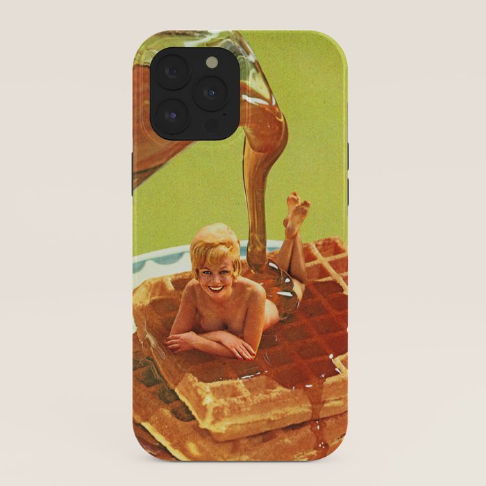 Pour some syrup on me - Breakfast Waffles iPhone Case Gallery Image 40