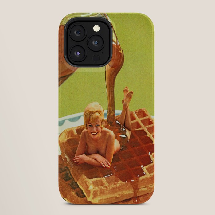 Pour some syrup on me - Breakfast Waffles iPhone Case Gallery Image 28