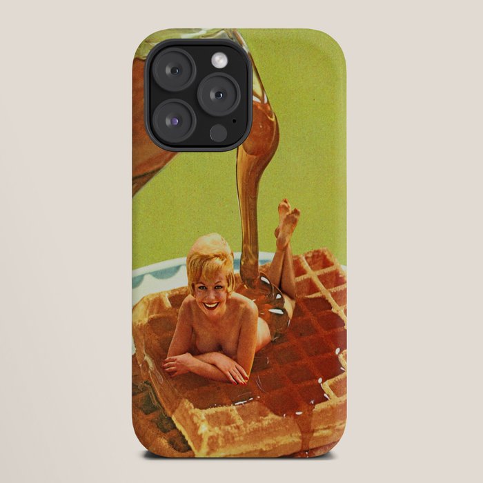 Pour some syrup on me - Breakfast Waffles iPhone Case Gallery Image 20