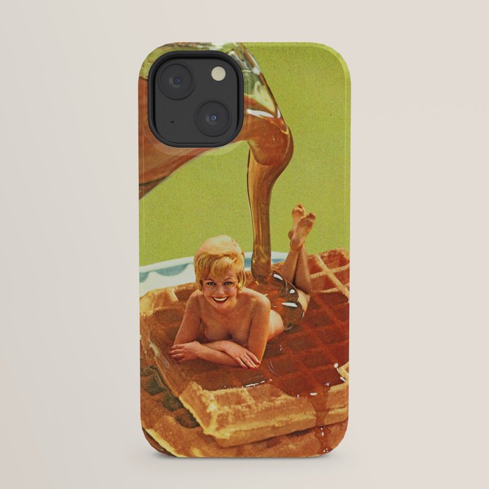 Pour some syrup on me - Breakfast Waffles iPhone Case Gallery Image 29