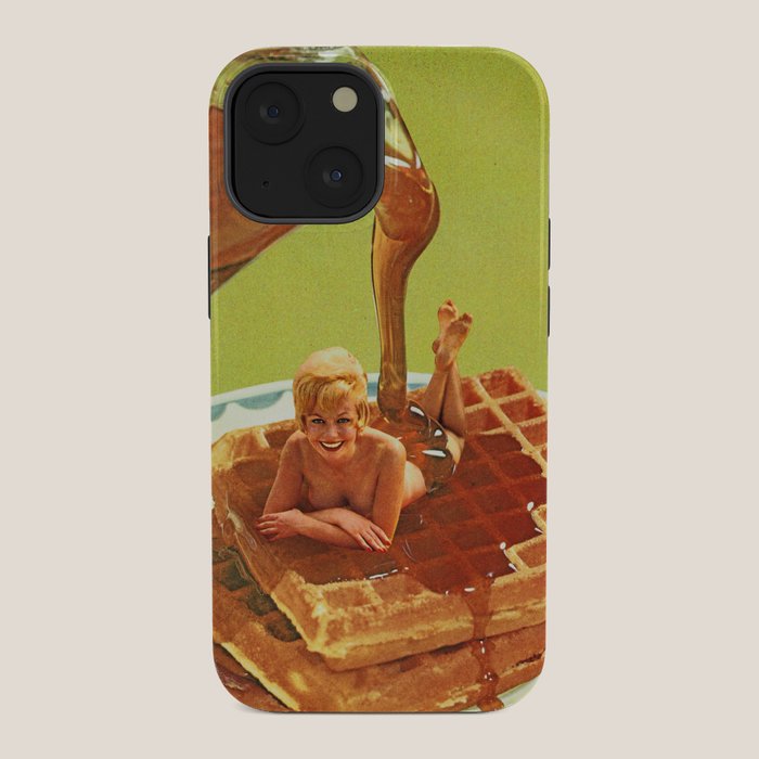 Pour some syrup on me - Breakfast Waffles iPhone Case Gallery Image 34