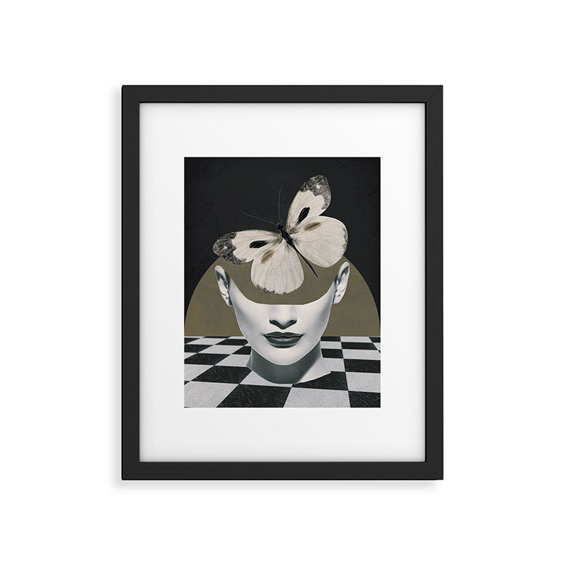 BUTTERFLY Framed Art Print Gallery Image 2