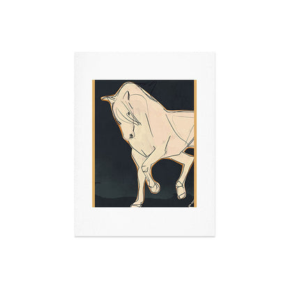 White Horse 2 Art Print Gallery Image 6
