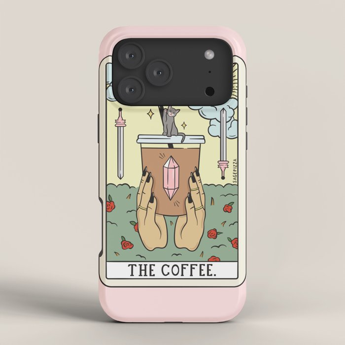 COFFEE READING UPDATED (LIGHT) iPhone Case Gallery Image 4
