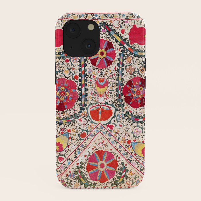 Lakai Suzani Uzbekistan Central Asian Embroidery Print iPhone Case Gallery Image 38