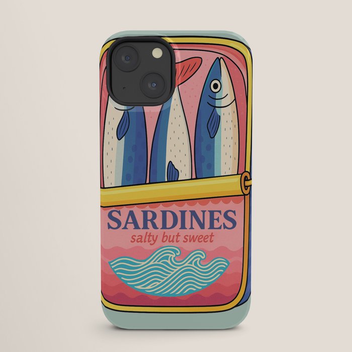 Tin of Love - Sardines in a Can with Heart Tail iPhone Case Gallery Image 25