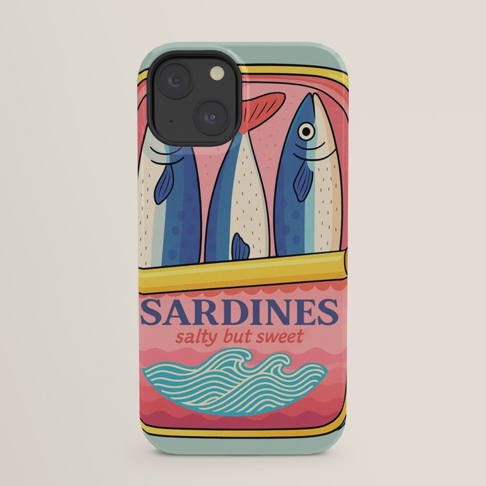 Tin of Love - Sardines in a Can with Heart Tail iPhone Case Gallery Image 29