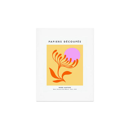 Matisse Poster 3. Flower & Sun cut-outs Art Print Gallery Image 2