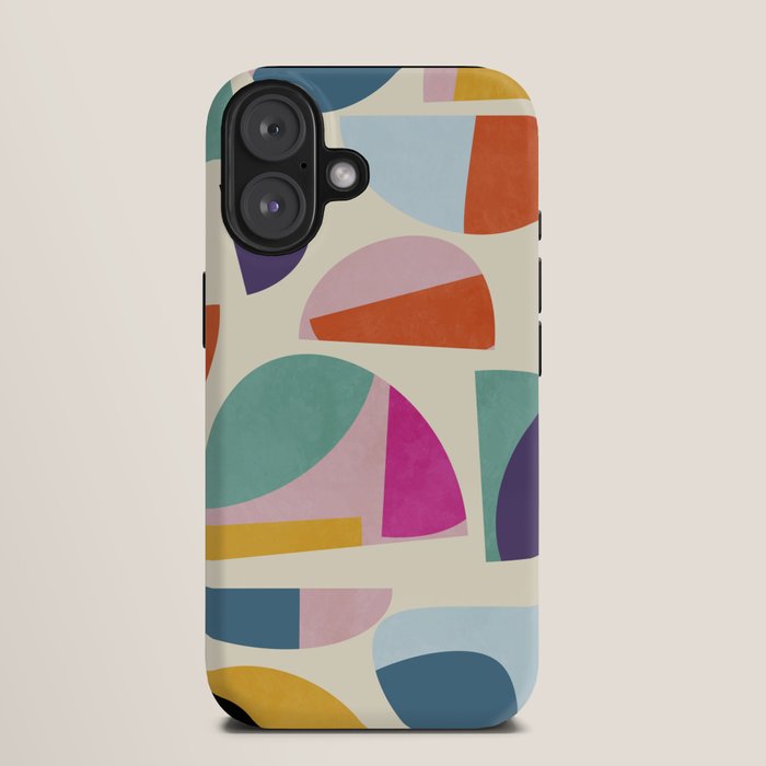 abstract modern mid century iPhone Case Gallery Image 9