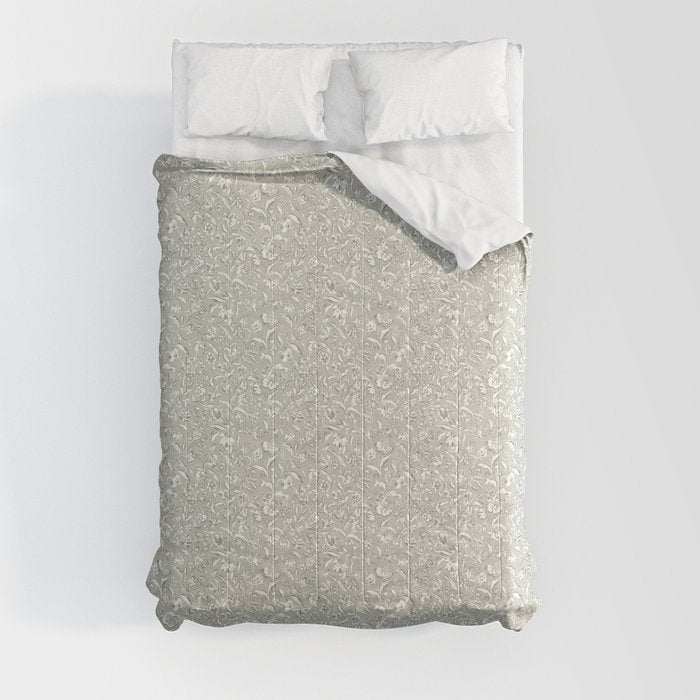 Painterly Florals - Sage Comforter Gallery Image 3
