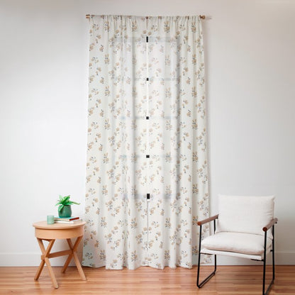 VINTAGE FLORAL NEUTRAL Window Curtain Gallery Image 16