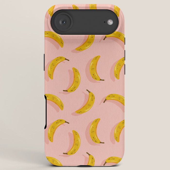 Banana Pattern - Blush iPhone Case Gallery Image 6