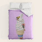 sweet shred purple Comforter Gallery Image 1