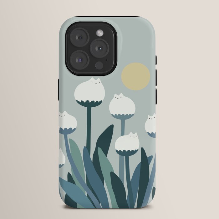 Cat and Plant 76 iPhone Case Gallery Image 15