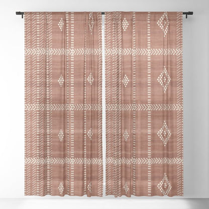 Musa in Rust Window Curtain Gallery Image 21