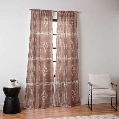 Musa in Rust Window Curtain Gallery Image 10