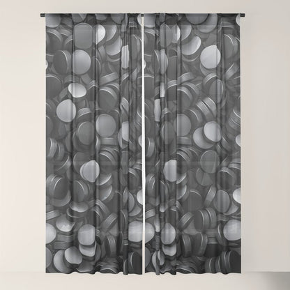 Hockey pucks Window Curtain Gallery Image 18
