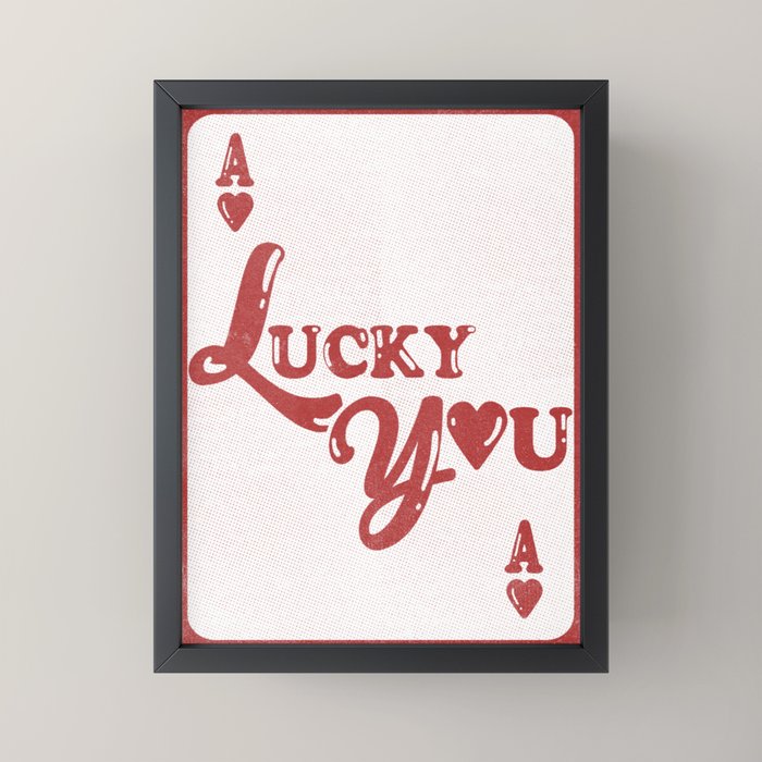 Lucky You Mini Art Print Gallery Image 3