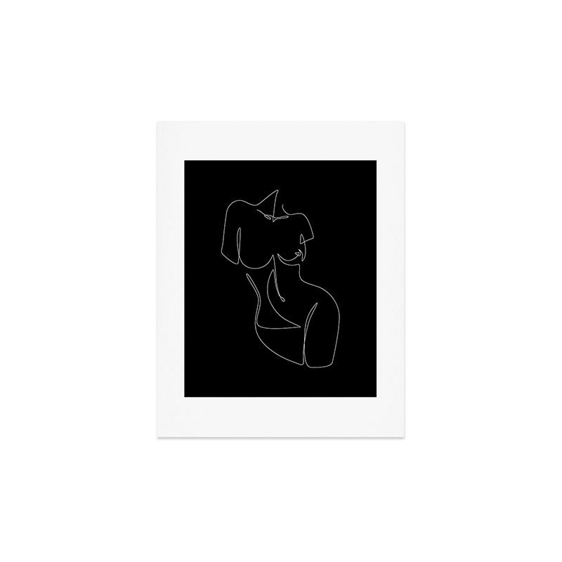 Curvalicious Night Art Print Gallery Image 2
