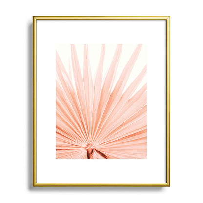 Blush Pink Fan Palm Framed Art Print Gallery Image 89