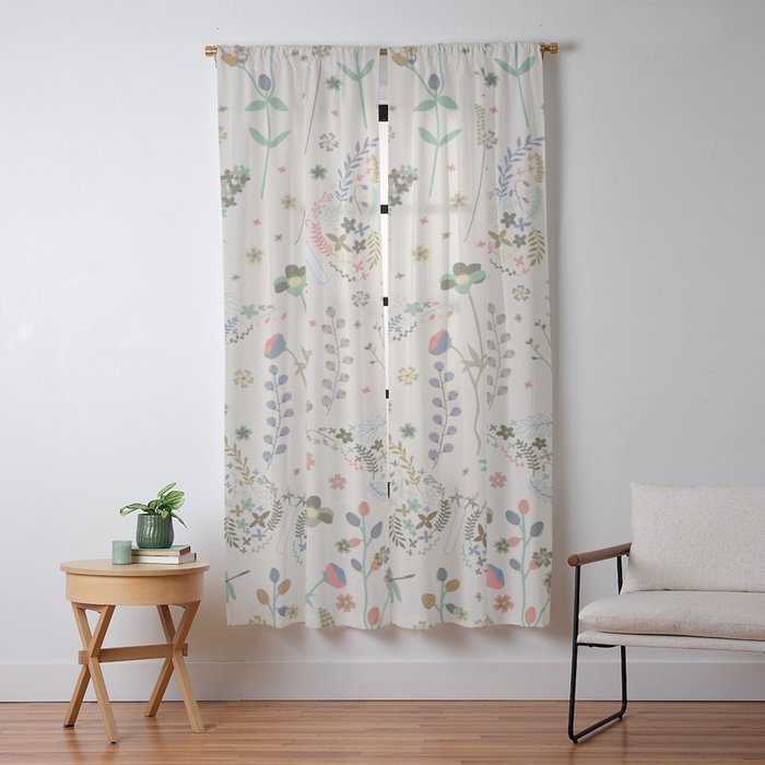 Wildflower Meadow Window Curtain Gallery Image 13