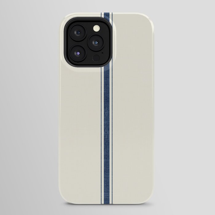 Farmhouse Stripe in Navy Blue iPhone Case Gallery Image 24