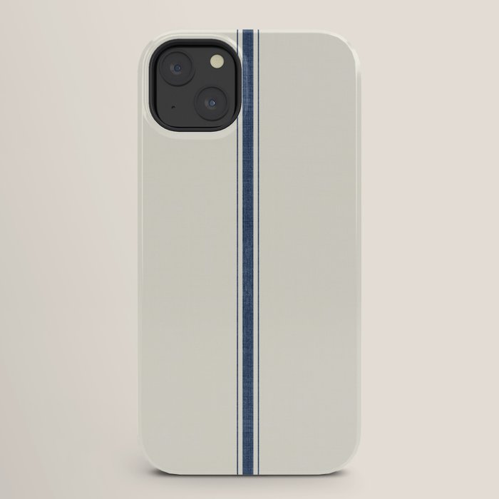 Farmhouse Stripe in Navy Blue iPhone Case Gallery Image 26