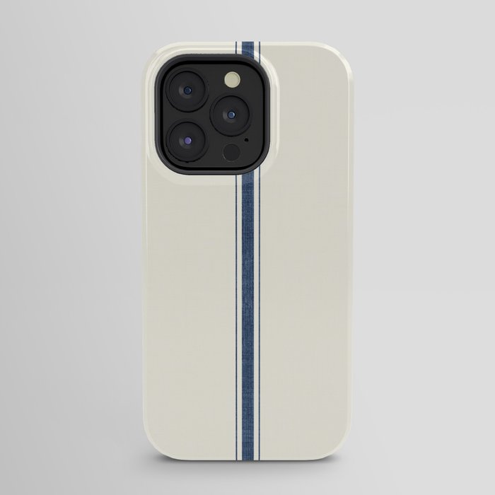 Farmhouse Stripe in Navy Blue iPhone Case Gallery Image 31
