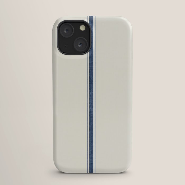 Farmhouse Stripe in Navy Blue iPhone Case Gallery Image 17