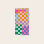 Checkerboard Collage Bath Towel Gallery Image 1