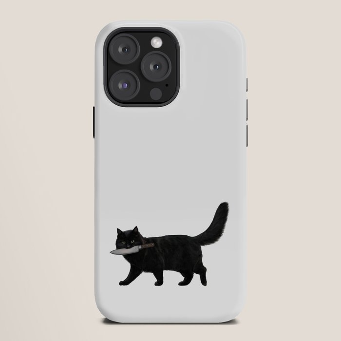 Knife Cat iPhone Case Gallery Image 12