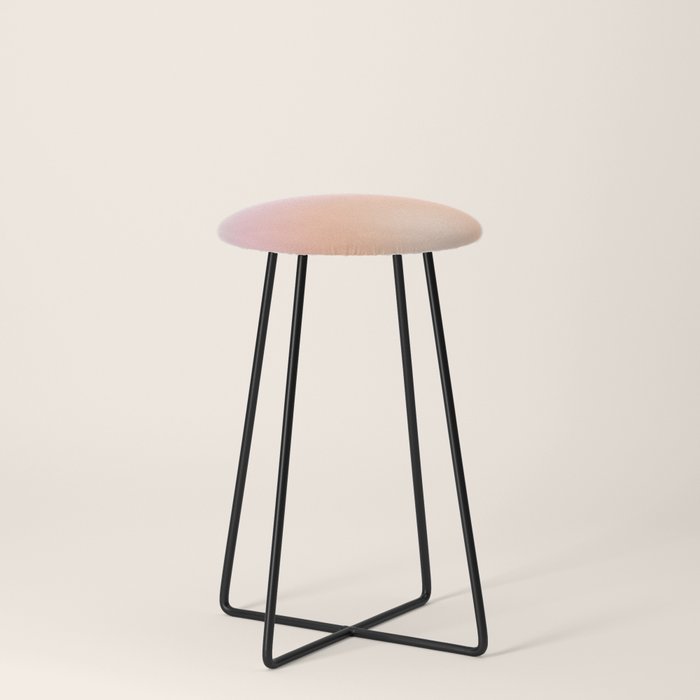 Peach Fuzz Gradient Stool Gallery Image 3