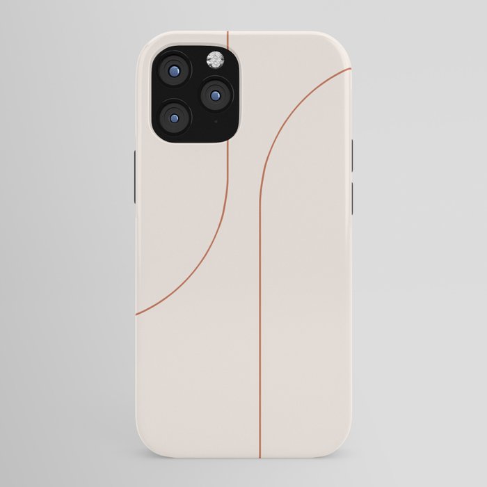 Modern Minimal Line Abstract XXVI iPhone Case Gallery Image 43